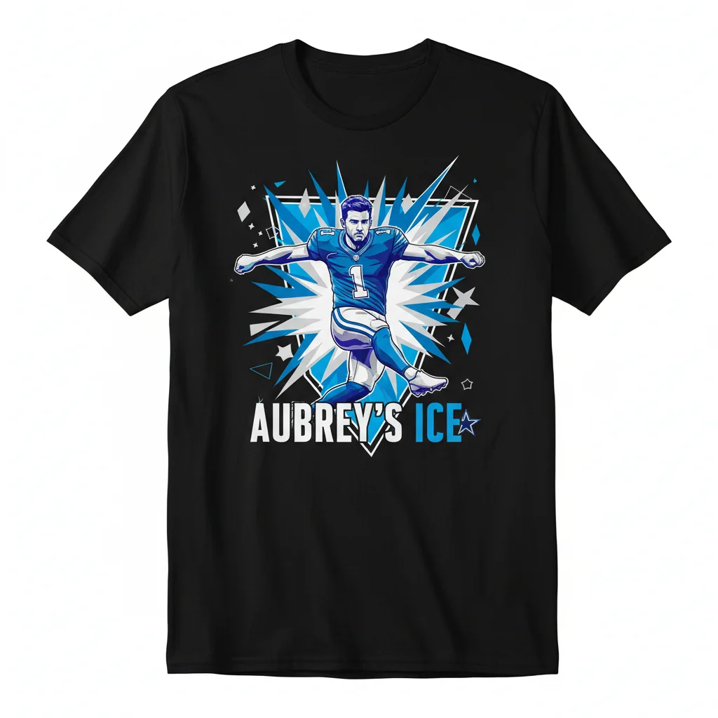 Brandon Aubrey Dallas Cowboys Diamond Graphic T-Shirt | NFL Fan Gear