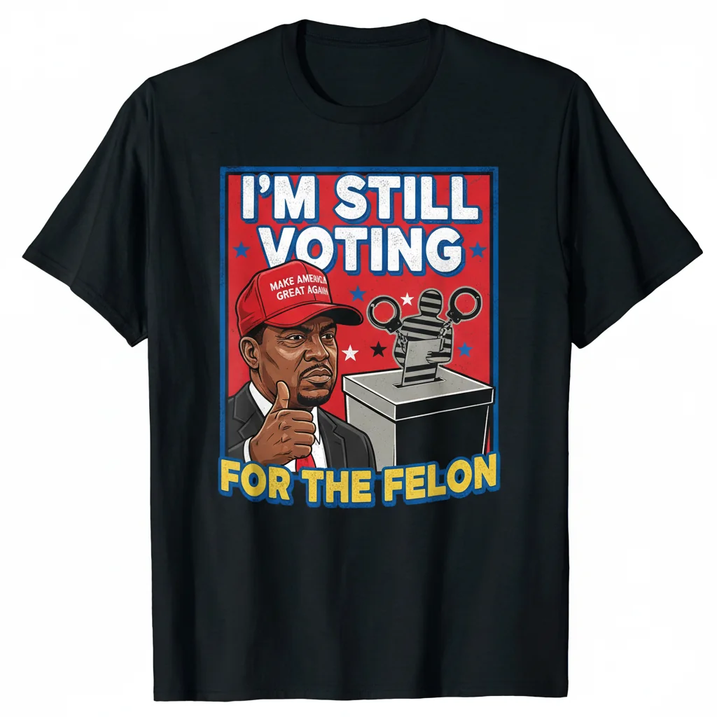 Brandon Tatum Felon Vote Statement Tee