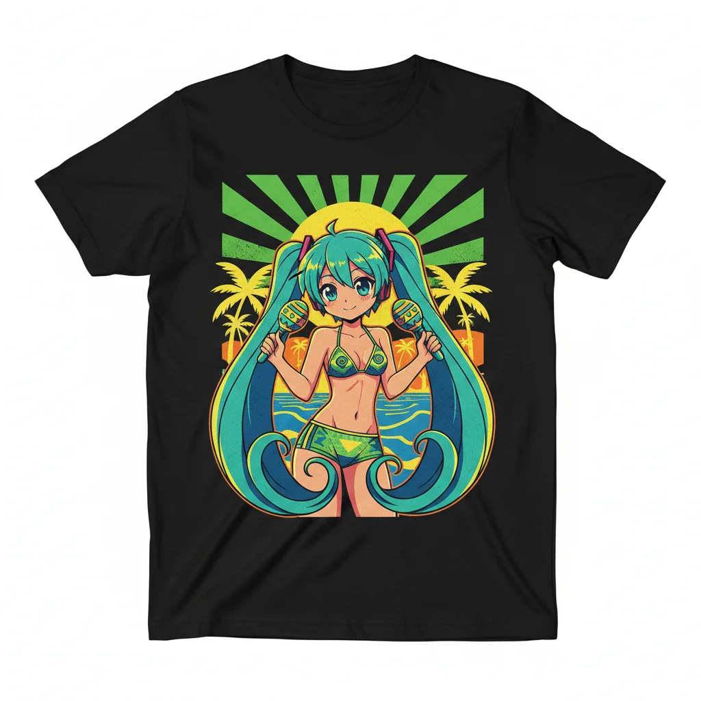 Brazil Miku: Tropical Dreams Essential T-Shirt