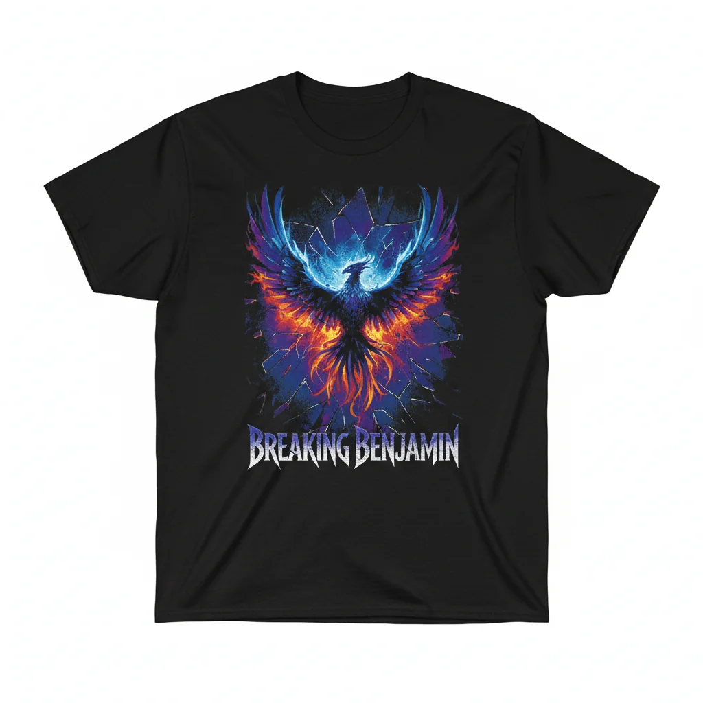 Breaking Benjamin Heavyweight Tee - Black S
