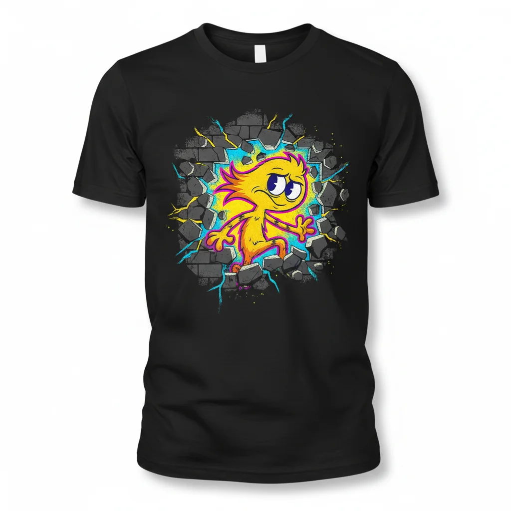 Bendy's Freedom Tee: Foster's Home Streetwear