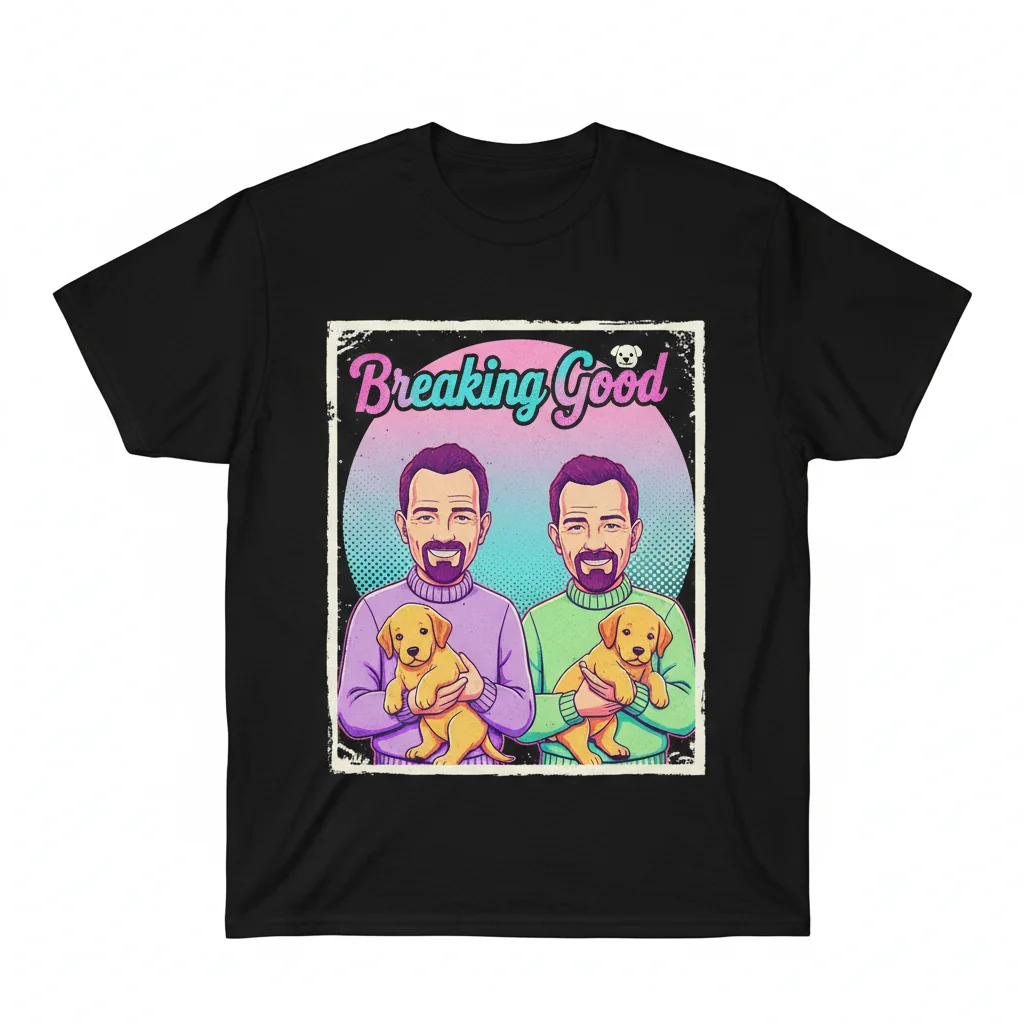 The 'Breaking Good' Art Tee | Walter & Jesse Inspired Design