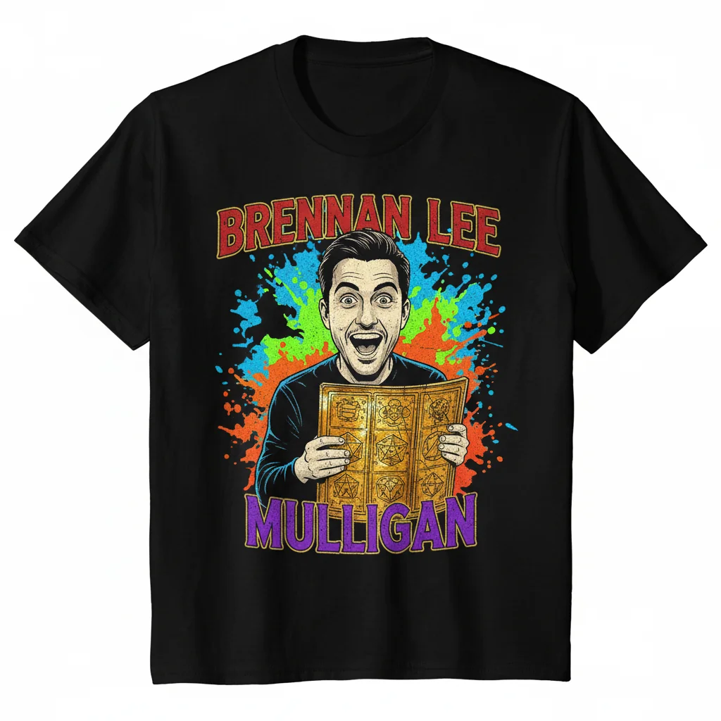 Premium Brennan Lee Mulligan Vintage Graphic Tee - Ultimate Comfort & Durability