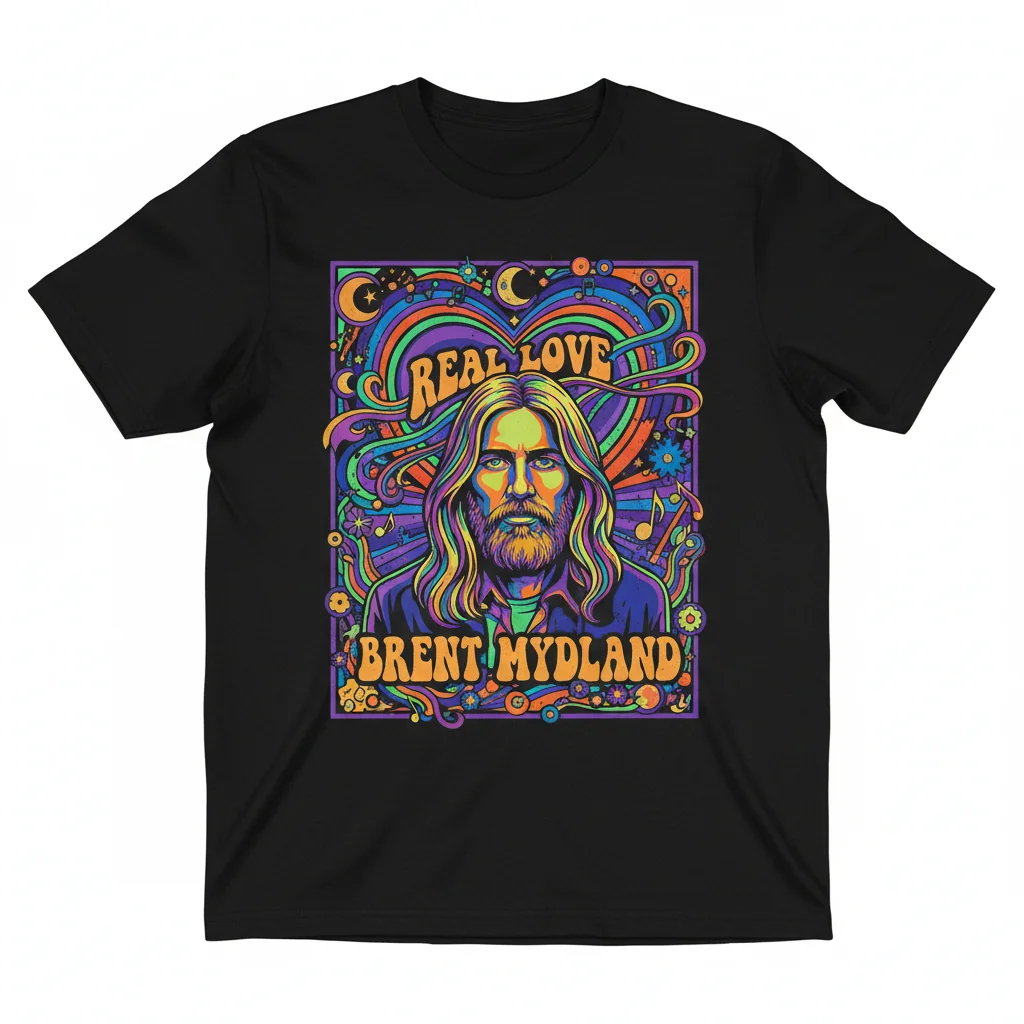 Brent Mydland "REAL LOVE" – A Tribute in Softness & Style Essential T-Shirt