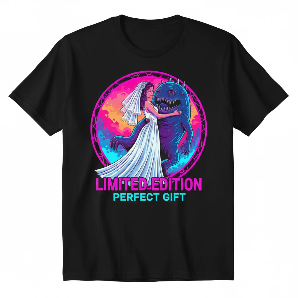 Bride Holding Monster Tee | Limited Drop