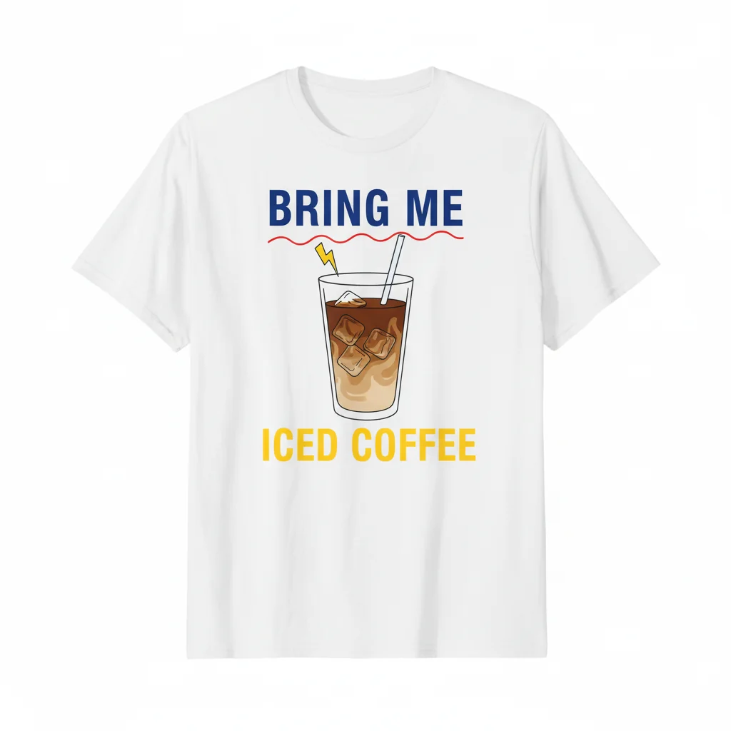 Your New Favorite "Bring Me an Iced Coffee" Shirt
