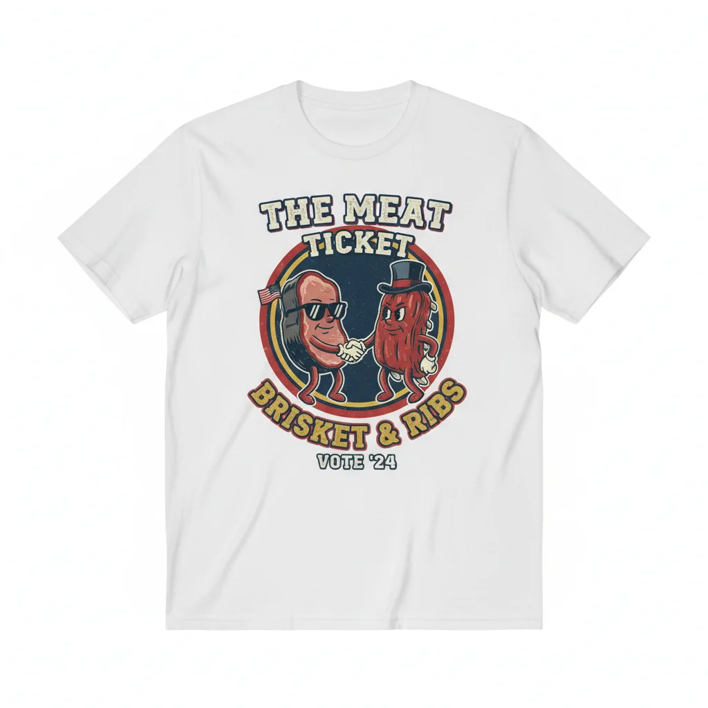 Brisket Ribs 2024 Election Tee