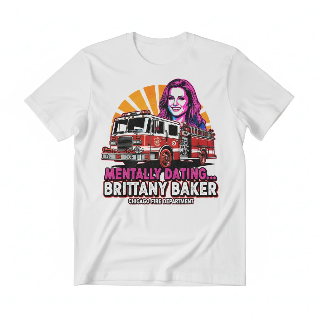 Brittany Baker & Chicago Fire: Mentally Dating Essential T-Shirt – Wear Your Fandom
