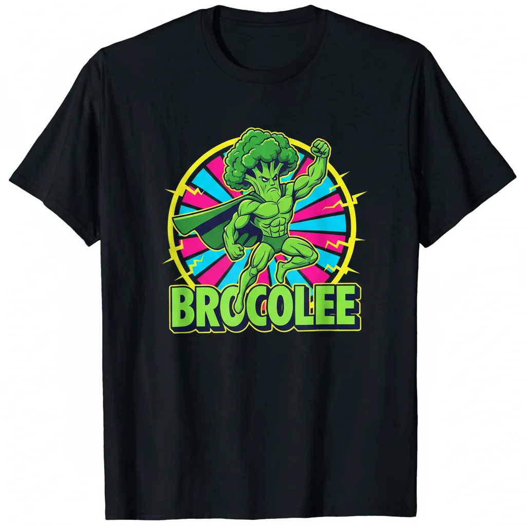 Brocolee Essential T-Shirt: Lasting Comfort, Vibrant Style