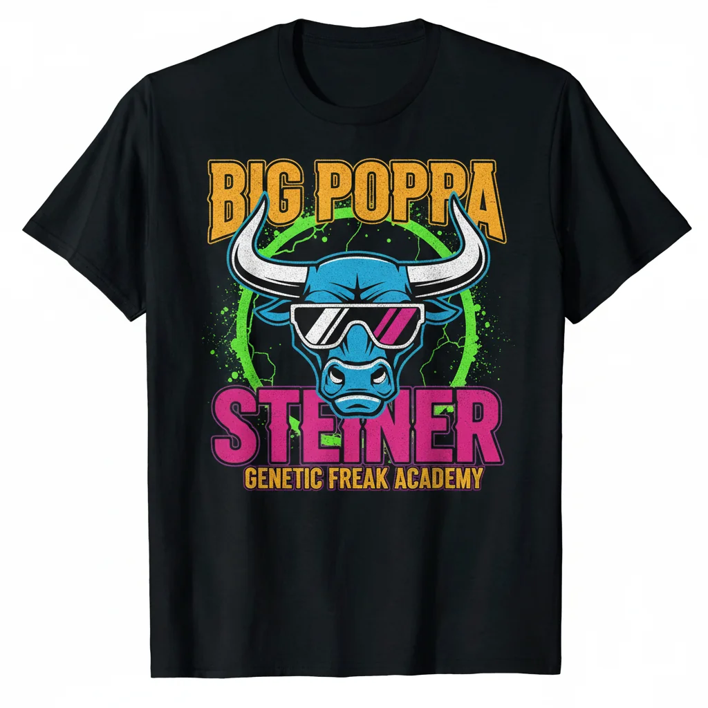 The Big Poppa Legacy: Bron Breakker & Scott Steiner Tribute Tee
