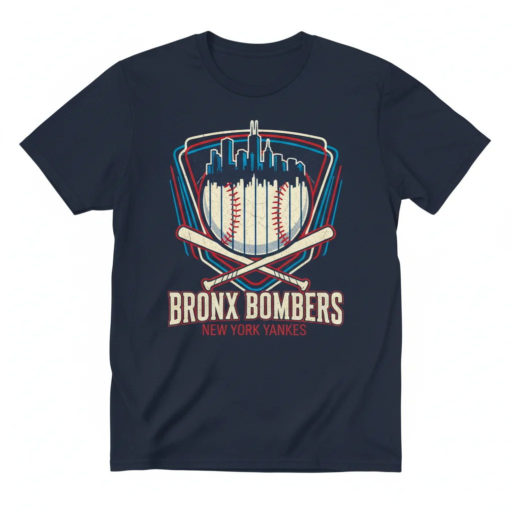 Yankees Bronx Bombers Essential Tee