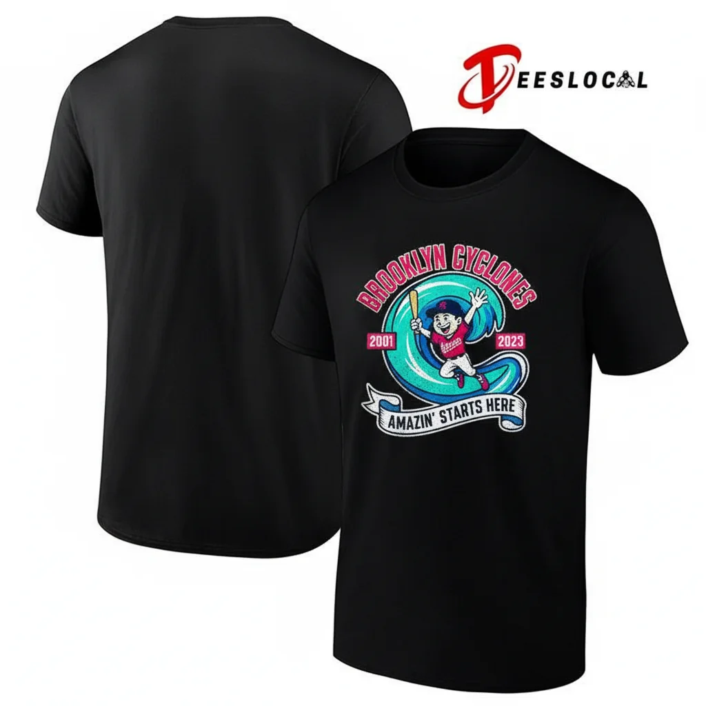 Brooklyn Cyclones South Atlantic League Champions – Premium Fan Tee