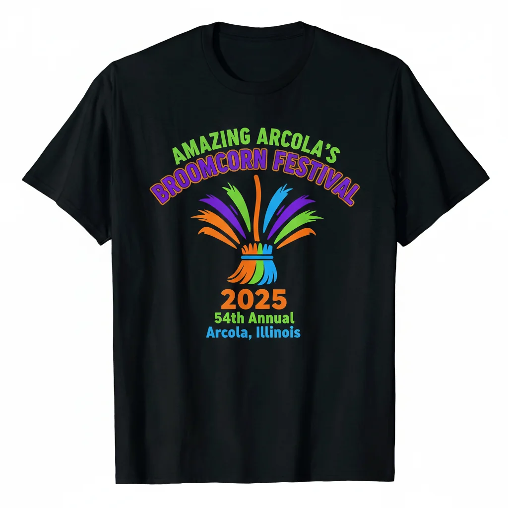 Arcola Broomcorn Festival '25 Tee