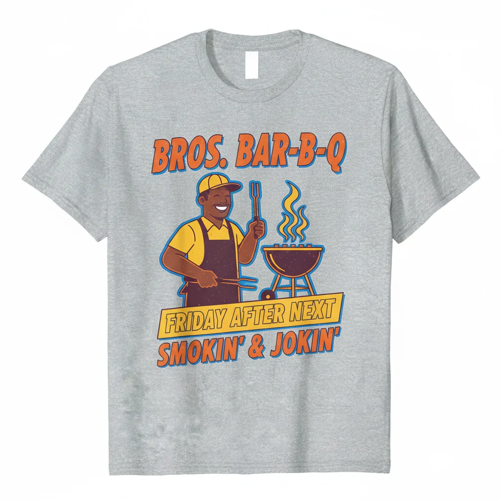 Bros. Bar-B-Q Friday After Next Essential T-Shirt – Classic Comfort Tee
