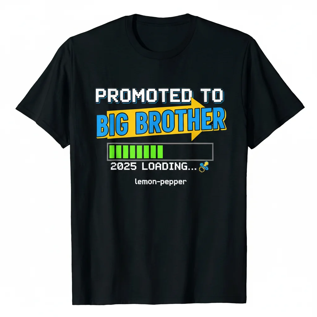 Brother 2025 Loading - Promoted To Big Brother Essential T-Shirt: Durable, Eco-Friendly & Perfect Fit