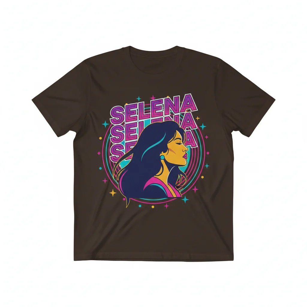 The Selena Quintanilla Tee | Vintage Brown Streetwear