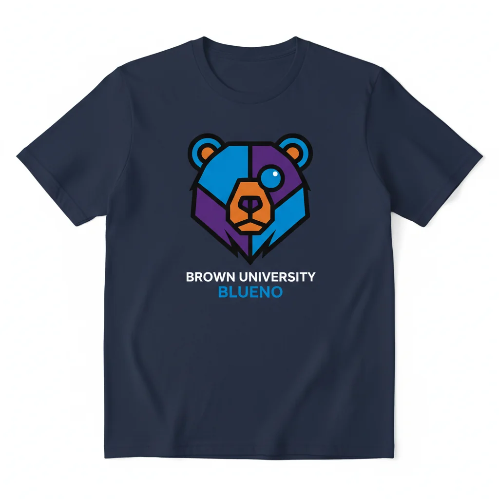 Brown University Blueno Essential T-Shirt: Lasting Comfort, Vibrant Style