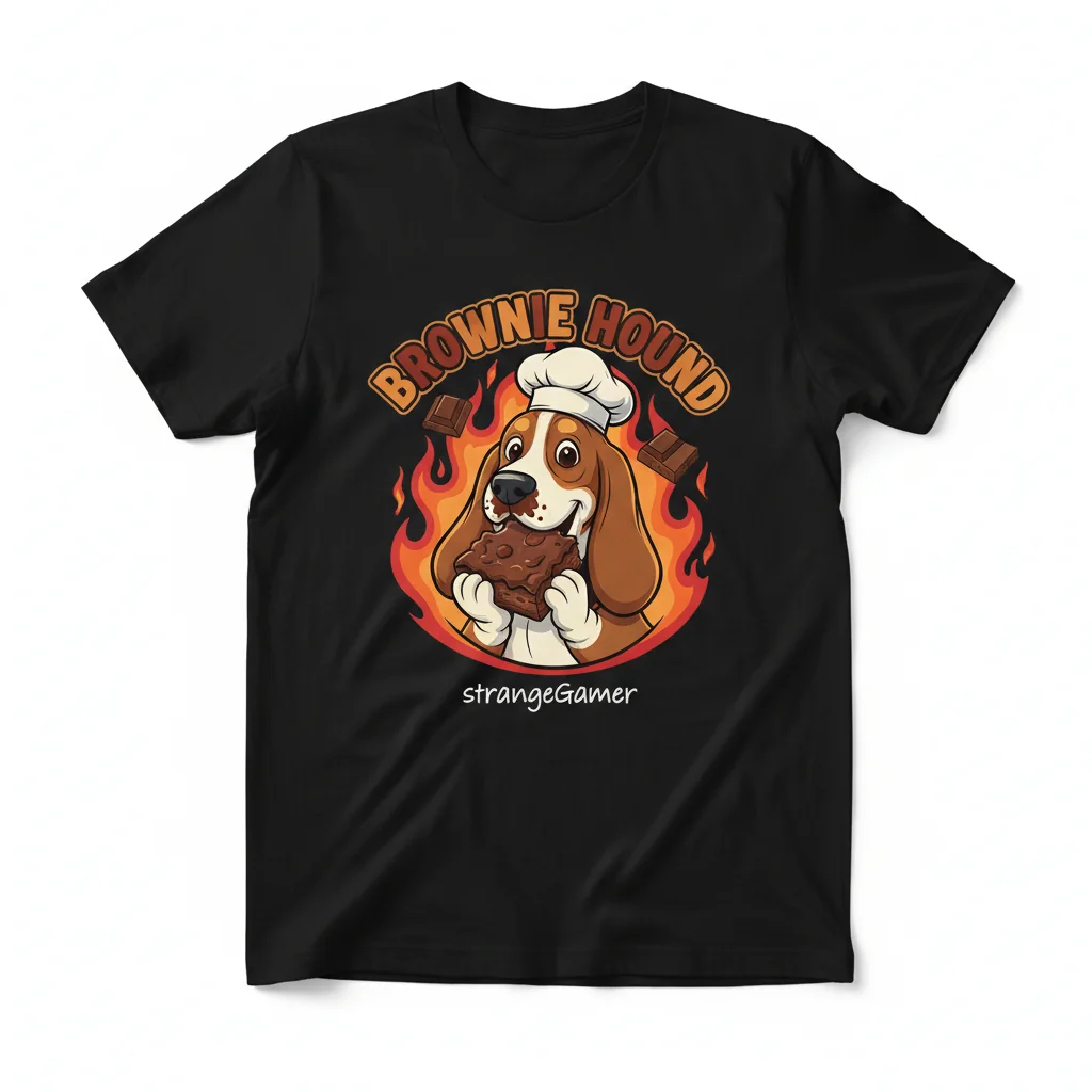 Brownie Hound Essential T-Shirt – Comfortable & Stylish Unisex Tee