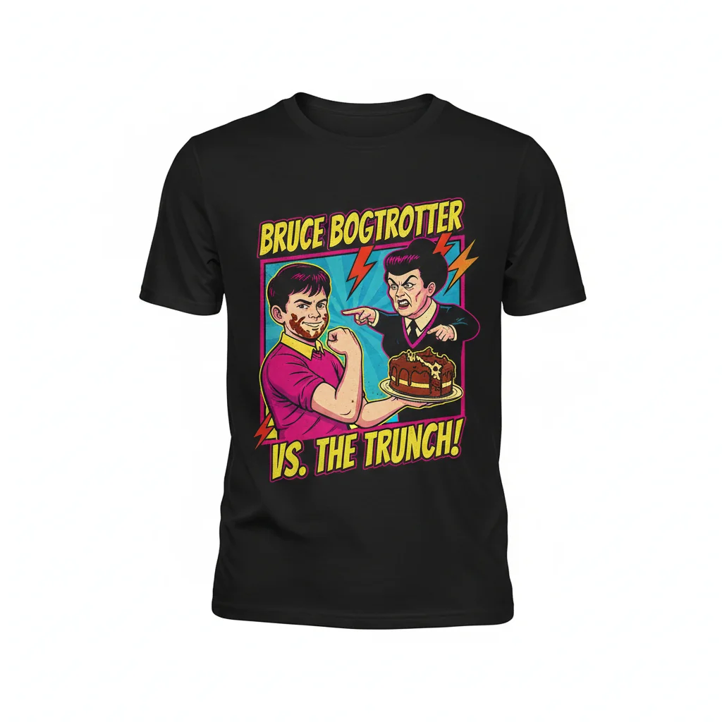 Bruce Bogtrotter v. The Trunch: Durable, Vibrant & Perfect Fit Essential T-Shirt