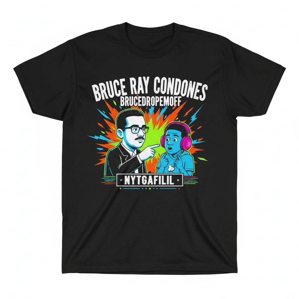 Bruce Ray Condones BruceDropEmOff NYTGAFILIL Unisex T-Shirt