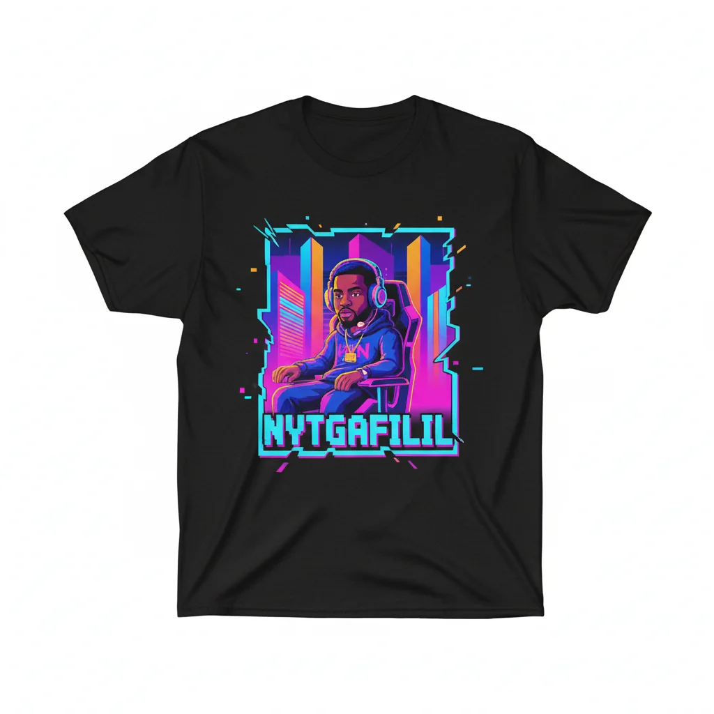 BruceDropEmOff Nytgafilill Graphic T-Shirt – Premium Cotton Tee