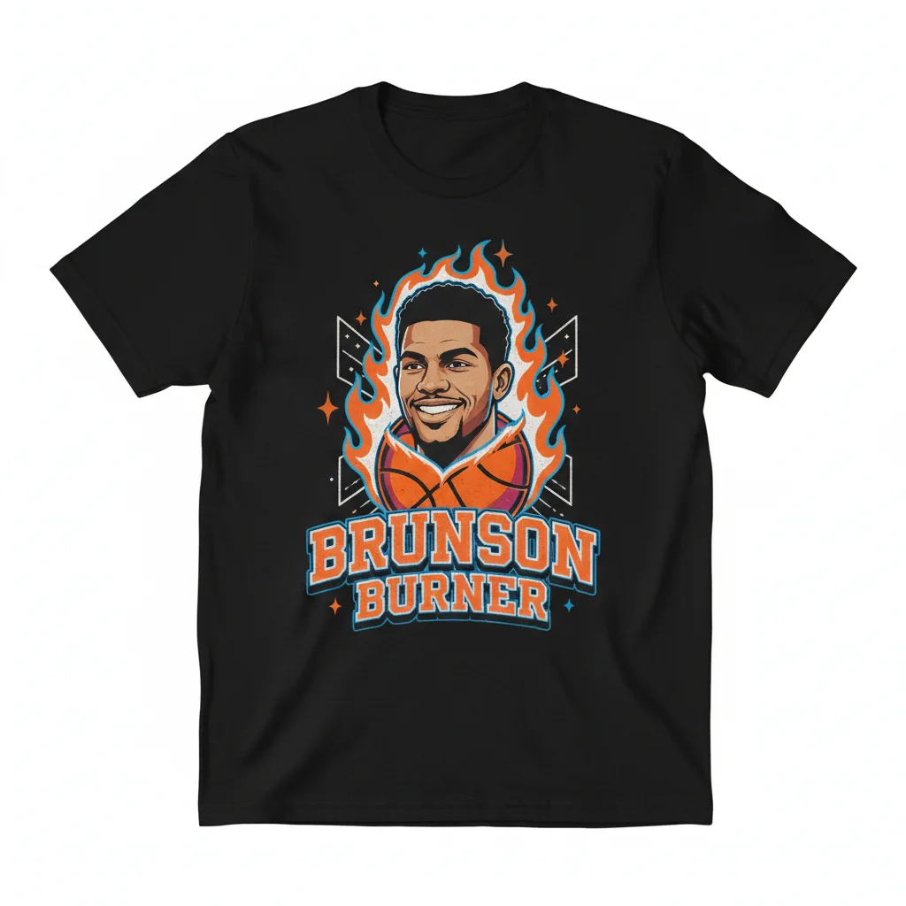 Brunson Burner - Jalen Brunson Knicks Funny Meme Essential T-Shirt: Lasting Comfort, Vibrant Style
