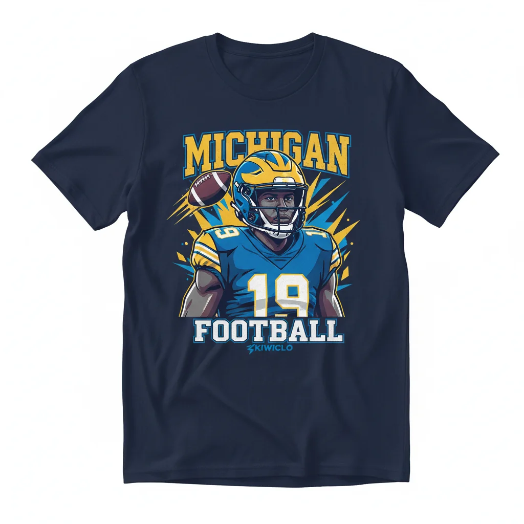 Embrace the Spirit: Bryce Underwood Michigan Wolverines '19 Kiwiclo Tribute Tee