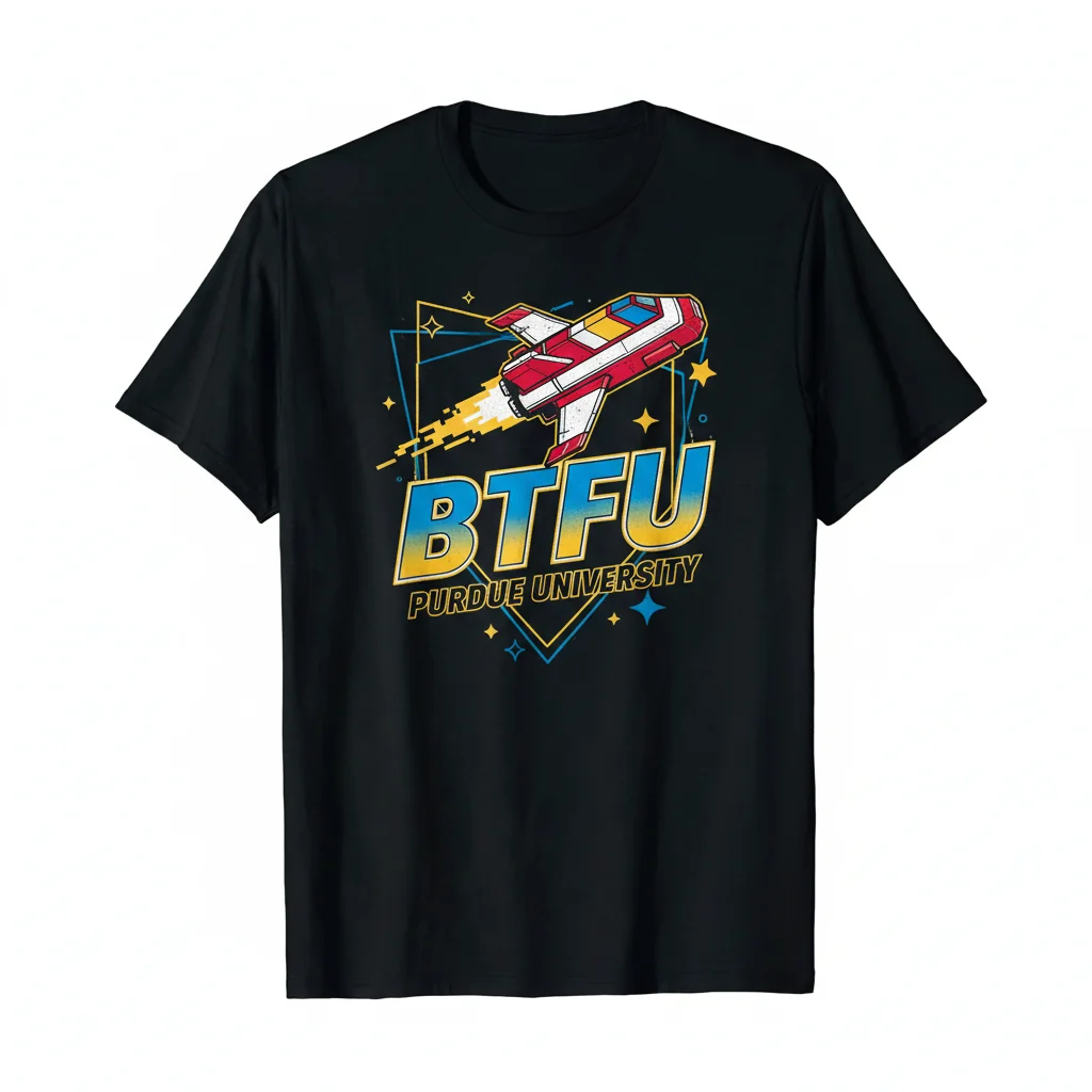 Purdue University 'BTFU' Spirit Essential Tee