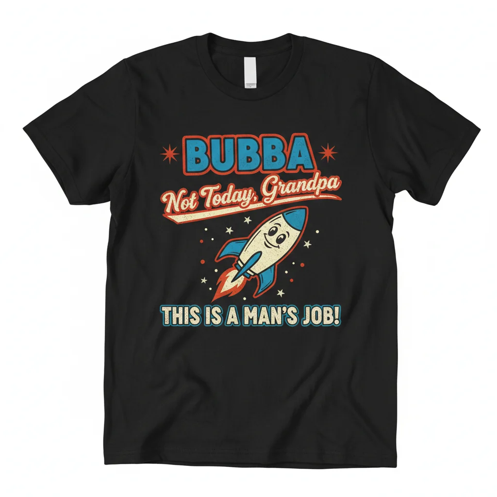 Bubba - Grandpa Is For Old Guys - Premium Durable T-Shirt