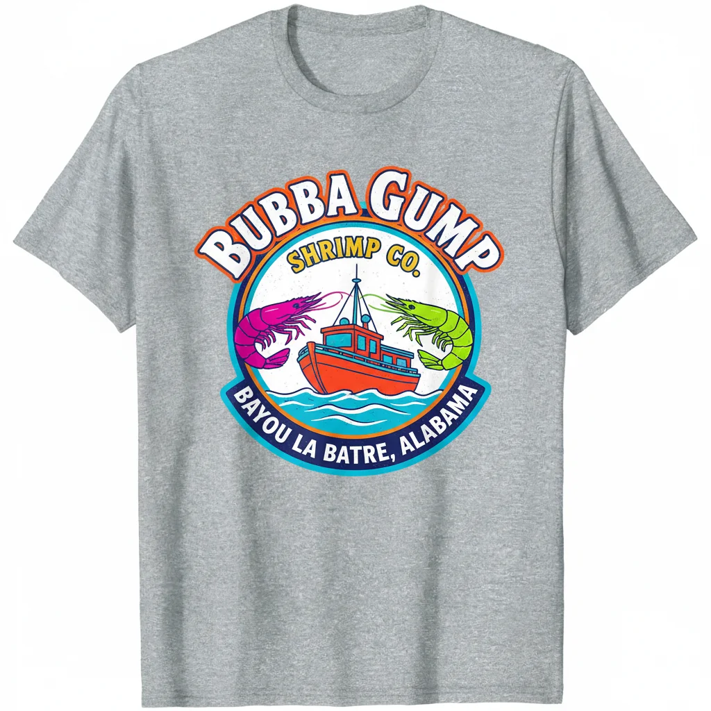 Bubba Gump Shrimp Company Alabama Essential T-Shirt - Premium Cotton Tee