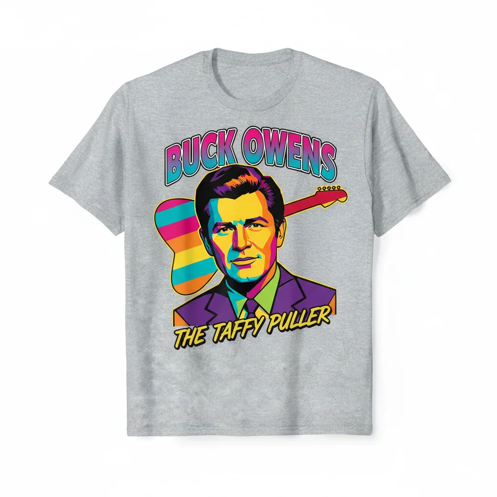 Buck Owens Retro Shirt | Durable & Fade-Resistant Vintage Tee