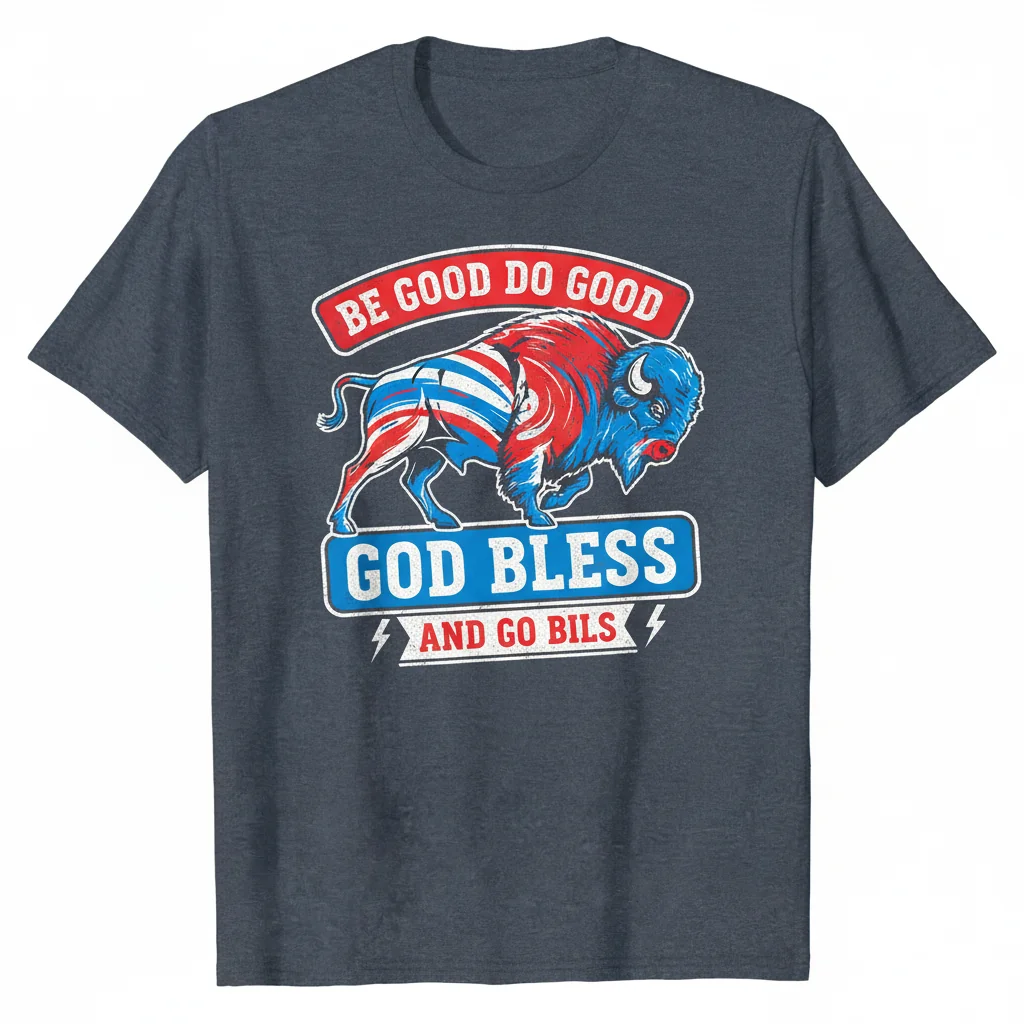 Bills Mafia 'Be Good, Do Good' Street Tee