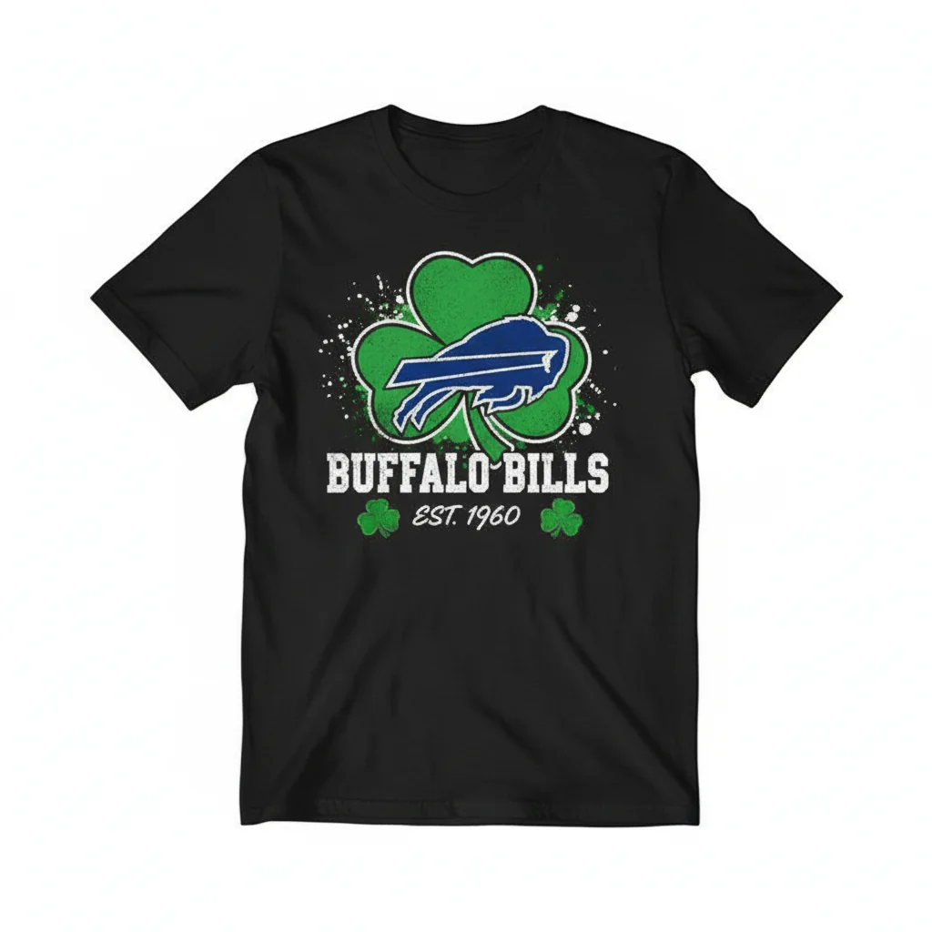 Buffalo Bills Est. 1960 St. Patrick's Day T-Shirt - Official NFL Fan Gear