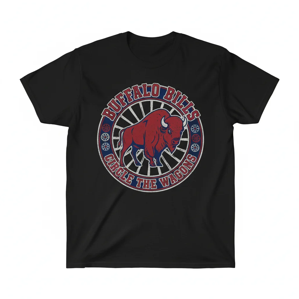 Buffalo Bills 'Circle the Wagons' Fan Spirit Tee
