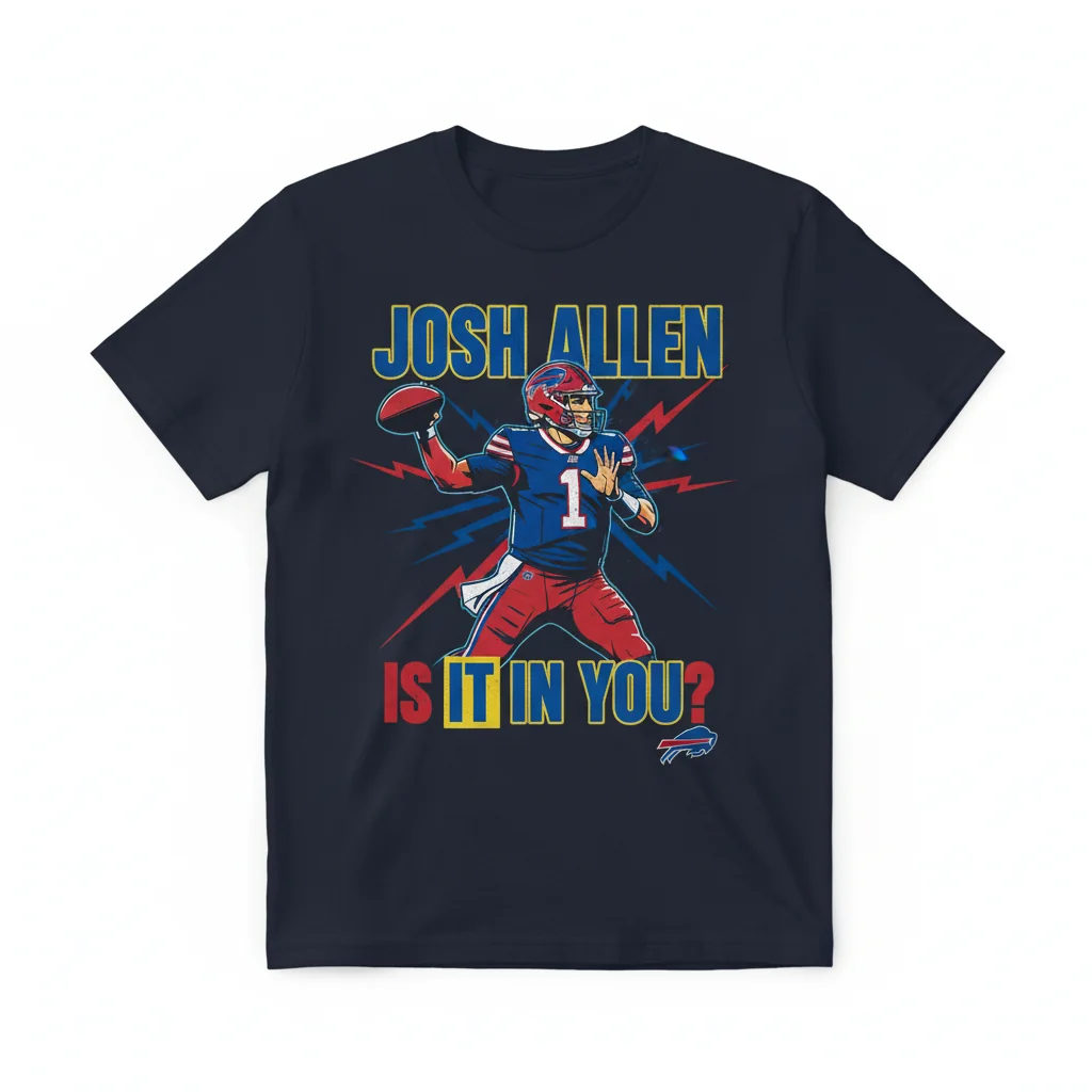 Buffalo Bills Josh Allen: Ignite Your Spirit Tee