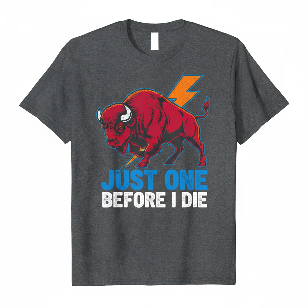 Buffalo Football "Just One Before I Die" Fan Tee - Essential Unisex T-Shirt