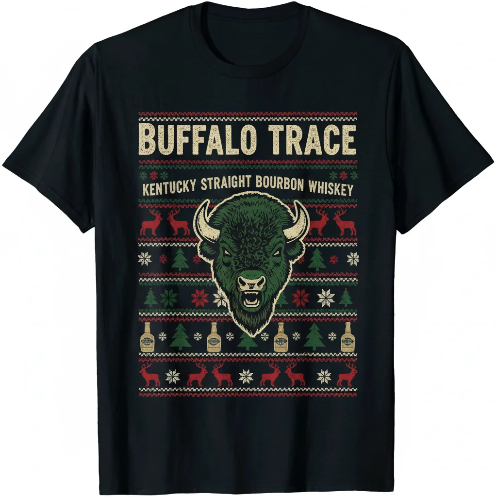 Buffalo Trace Bourbon Ugly Sweater: Iconic Holiday Drip