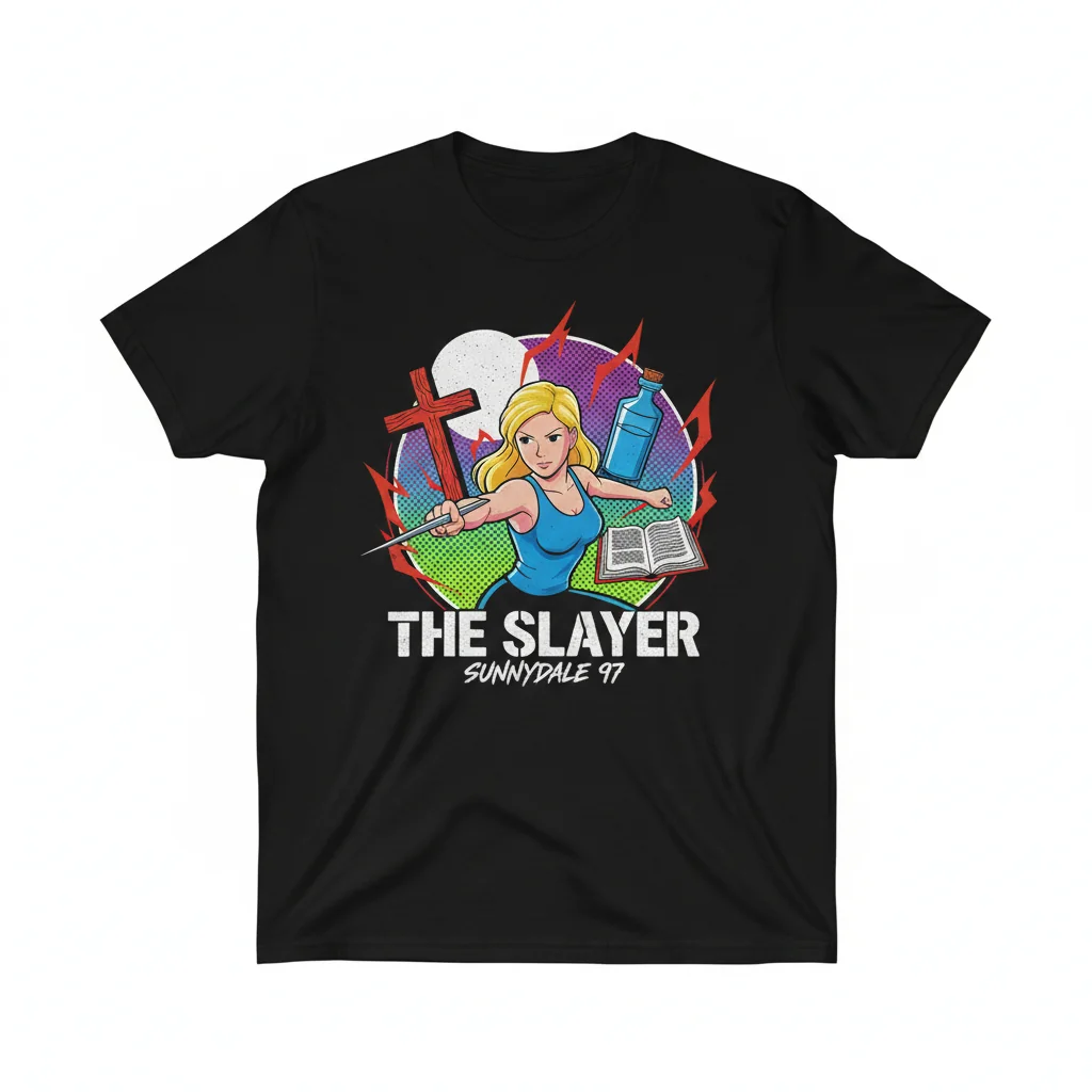Buffy The Vampire Slayer Anime Essential T-Shirt | Official BTVS Merch