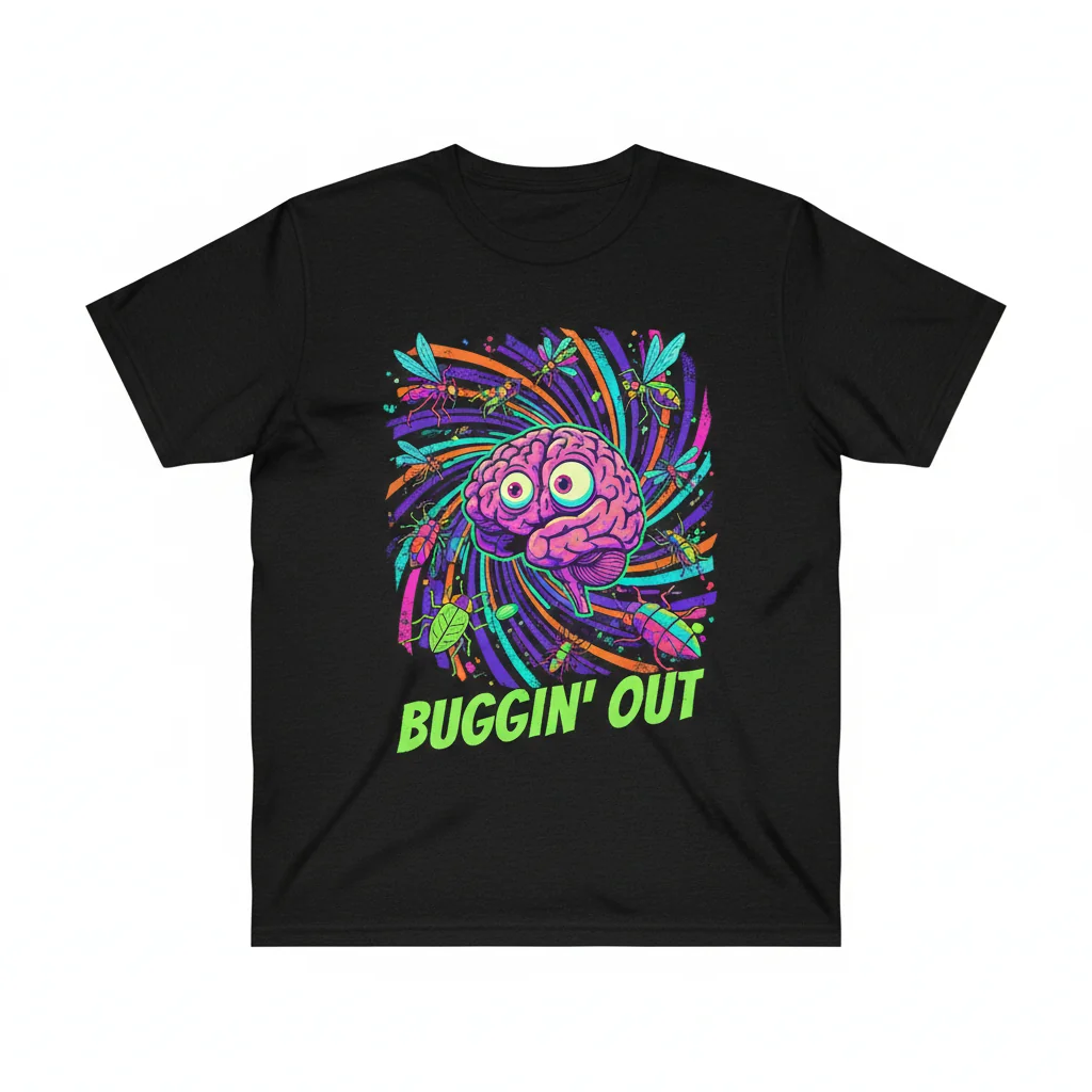 "BUGGIN OUT" Active T-Shirt | Performance & Style