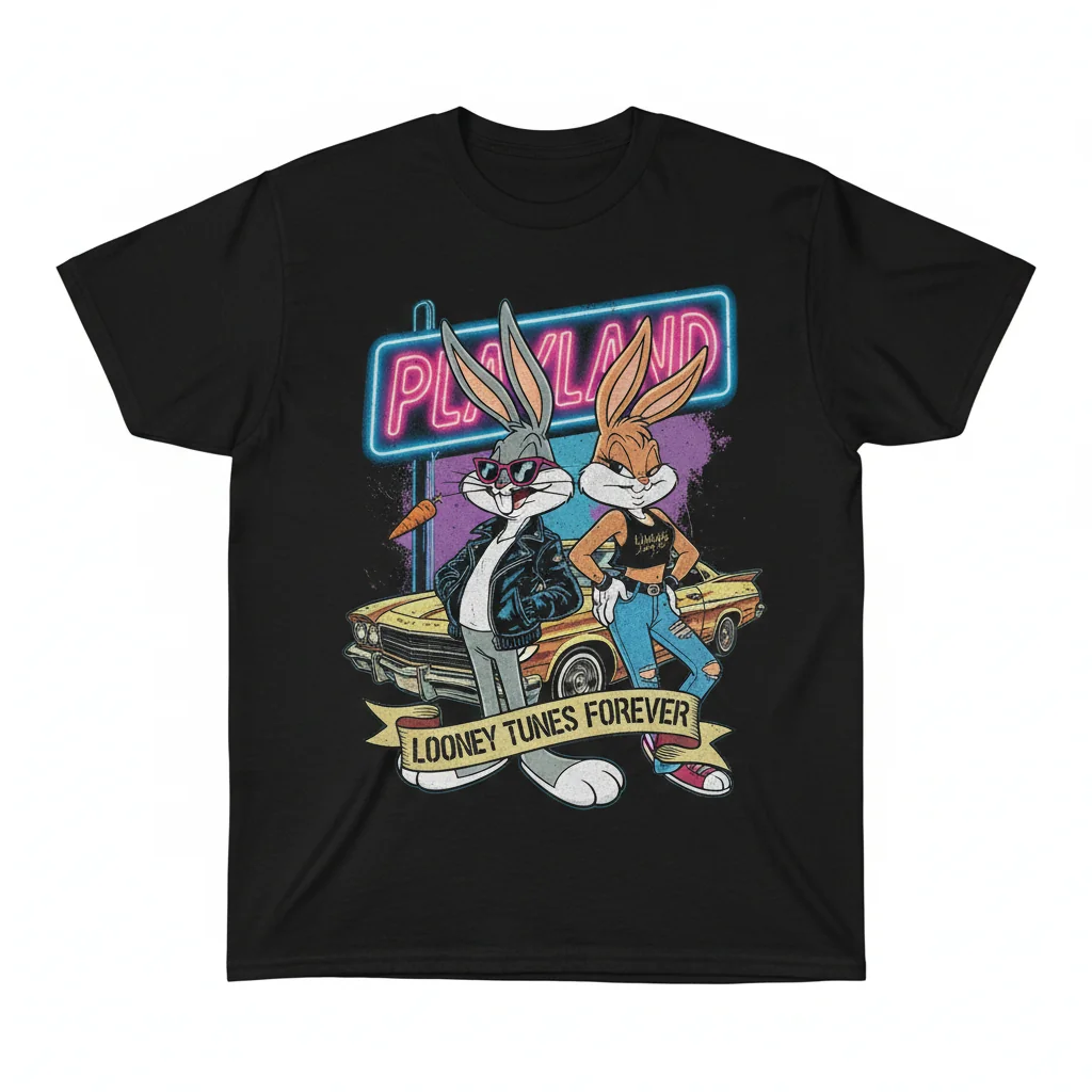 Bugs Bunny & Lola Bunny Playboy Tee