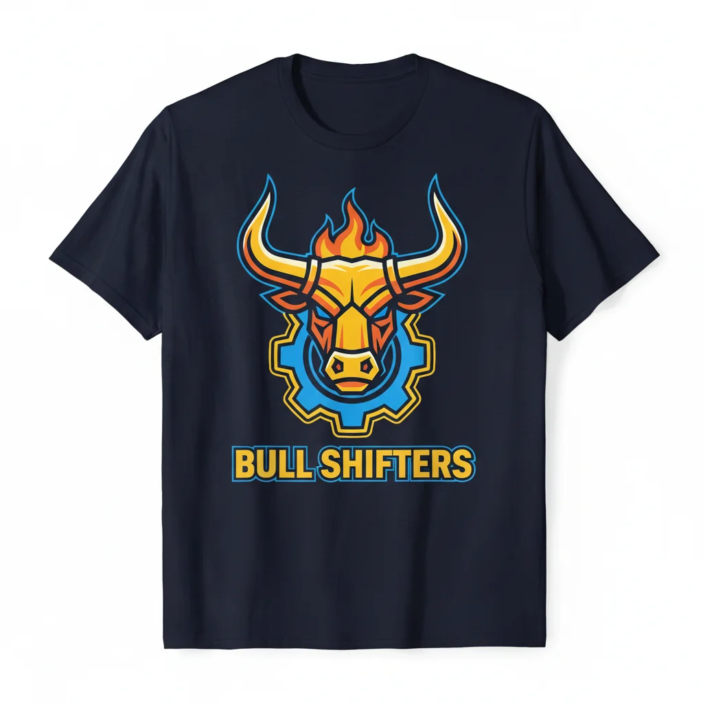 Bull Shifters (2) Essential Graphic Tee – Premium Ring-Spun Cotton T-Shirt