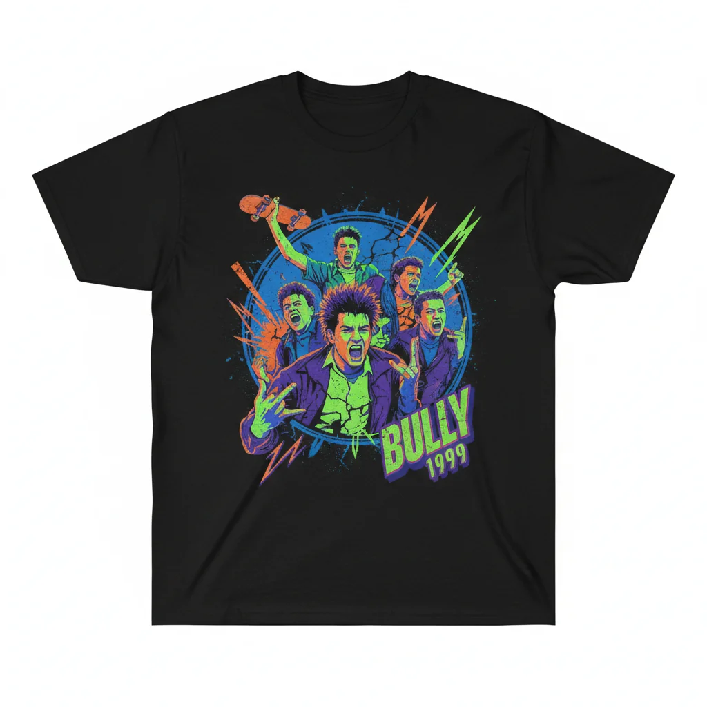 Bully Larry Clark Movie T-Shirt | Cult Film Graphic Tee | 100% Cotton Unisex Shirt