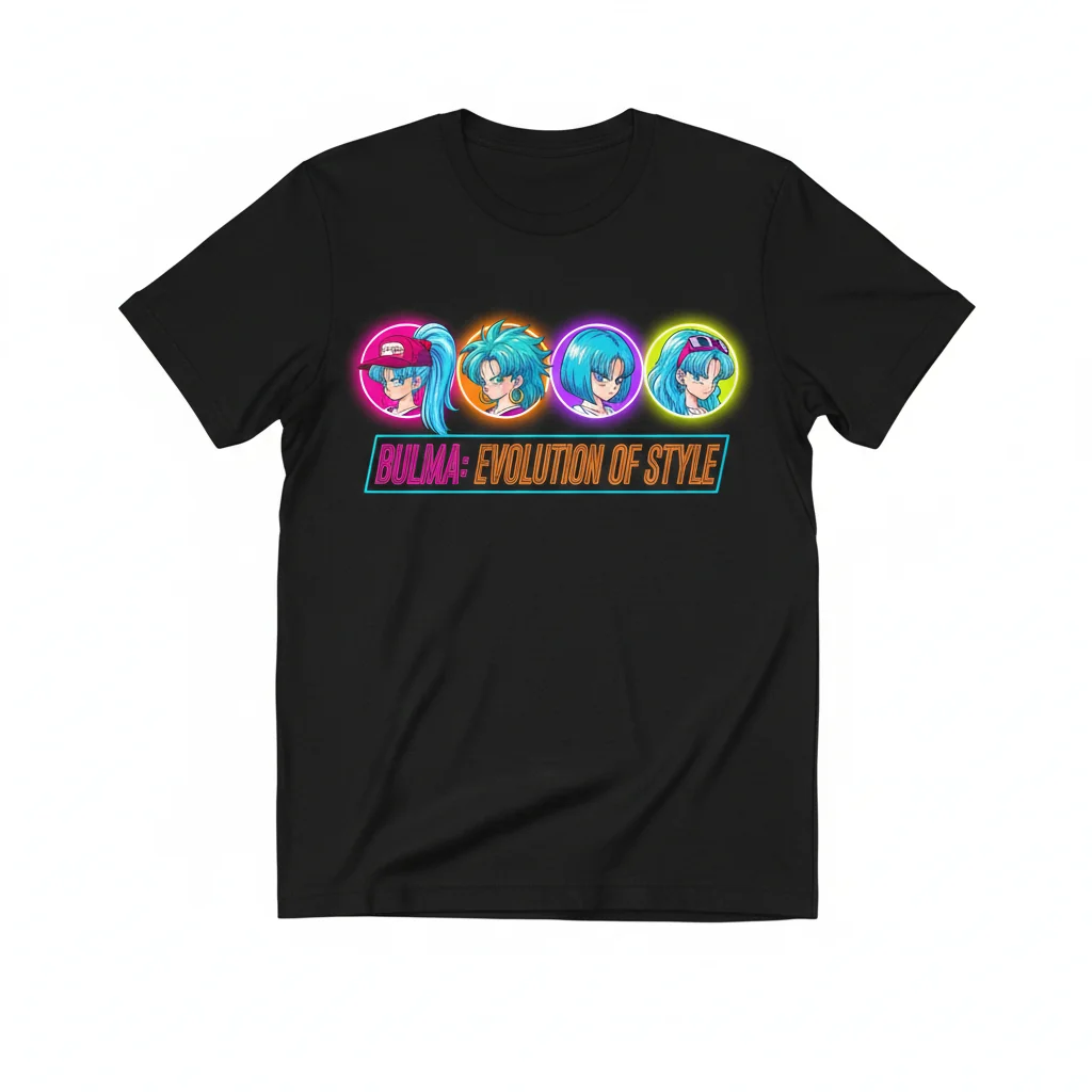 Bulma's Iconic Hairstyles – Premium Essential T-Shirt