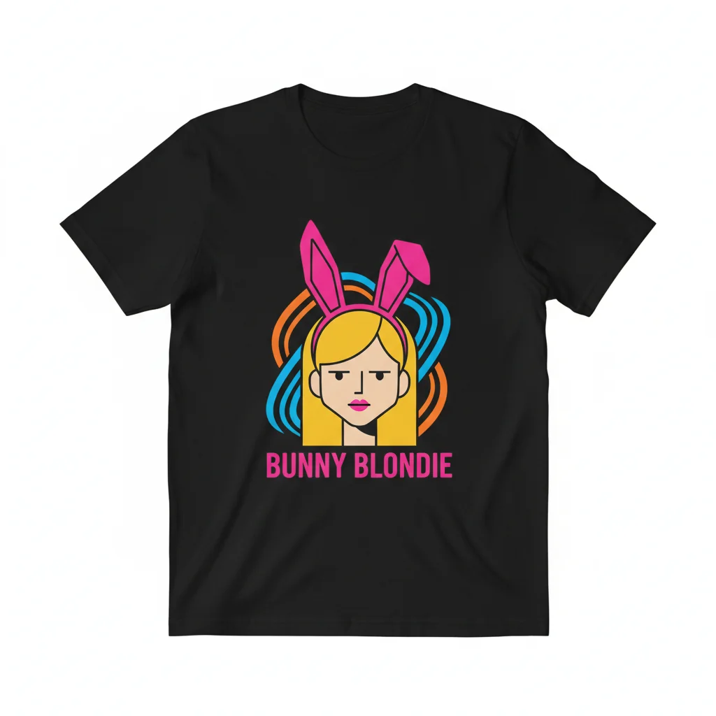 Bunny Blondie Essential T-Shirt: Lasting Comfort, Vibrant Style