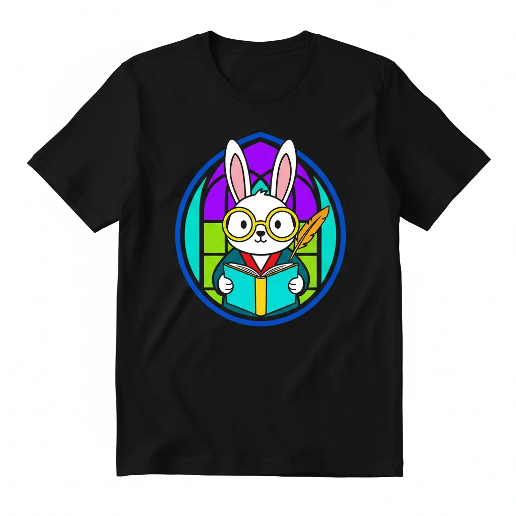 Bunny Scholar 2 Essential T-Shirt: Cozy & Stylish