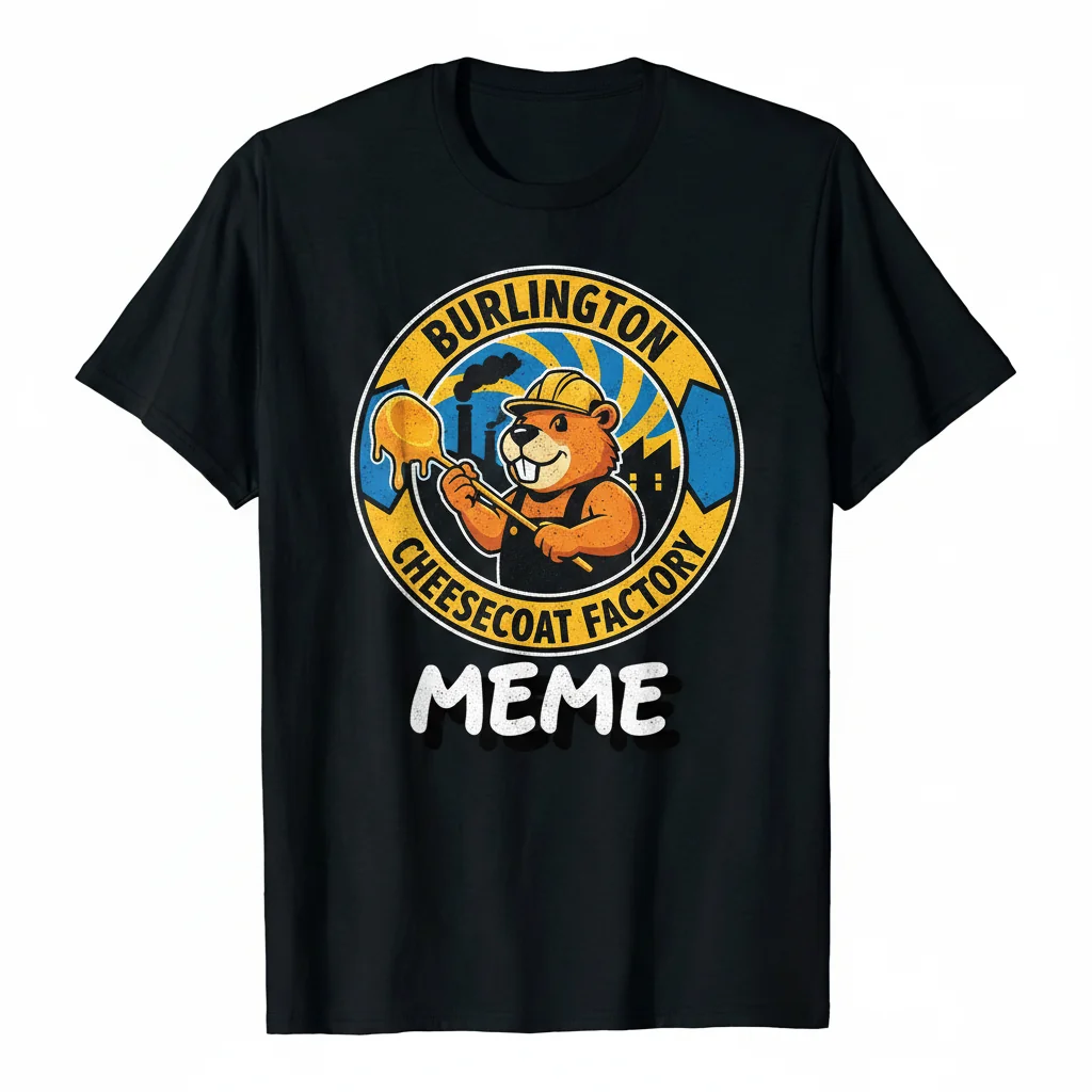 Burlington CheeseCoat Factory Meme Essential T-Shirt – Durable, Vibrant & Perfect Fit