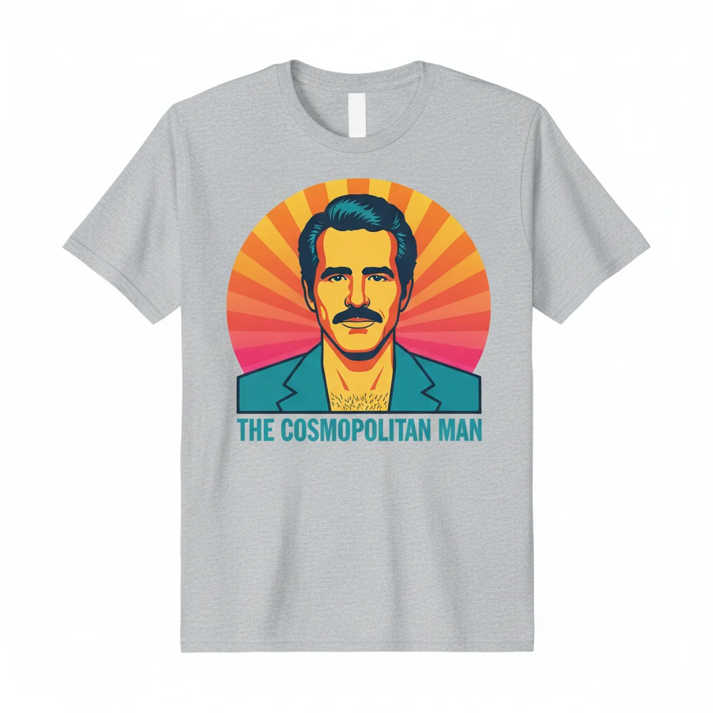 Burt Reynolds "Cosmo Man" Durable & Fade-Resistant Essential T-Shirt