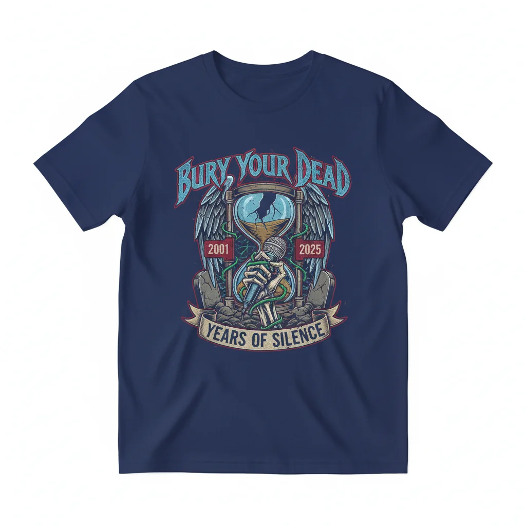 Bury Your Dead 2001-2025 Blue Shirt – Ultimate Durability & Comfort