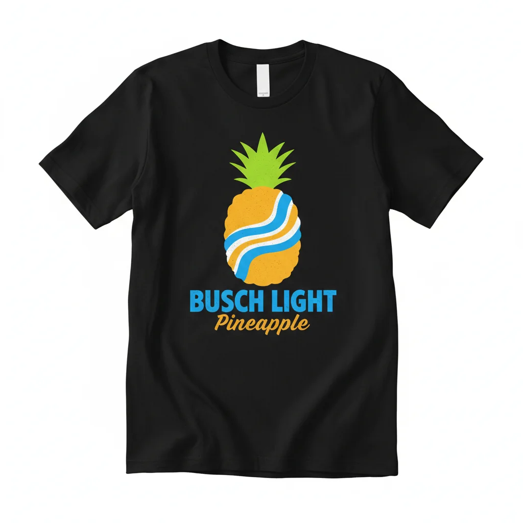 The Busch Light Pineapple Tee | Streetwear Essential
