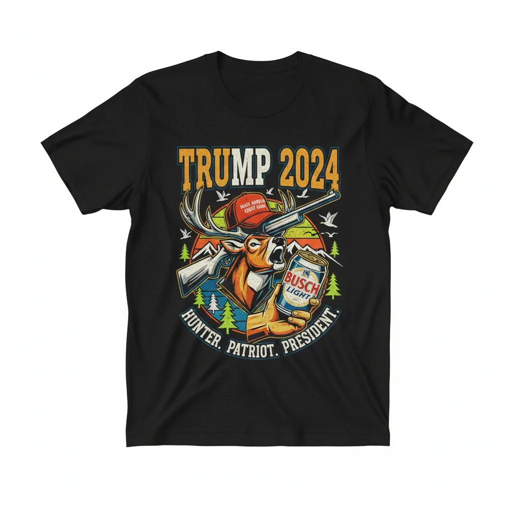 Busch Light Trump: The President's Hunt Tee